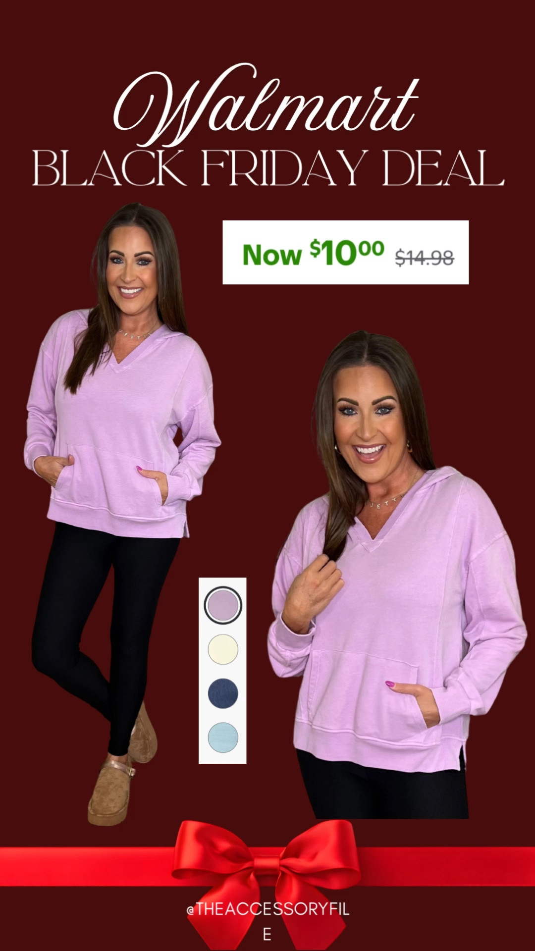 Walmart Black Friday deal - I’m wearing a Medium.

Walmart finds, Walmart deals, Walmart fashion, Walmart style 

#LTKCyberWeek #LTKFindsUnder50 #LTKSaleAlert