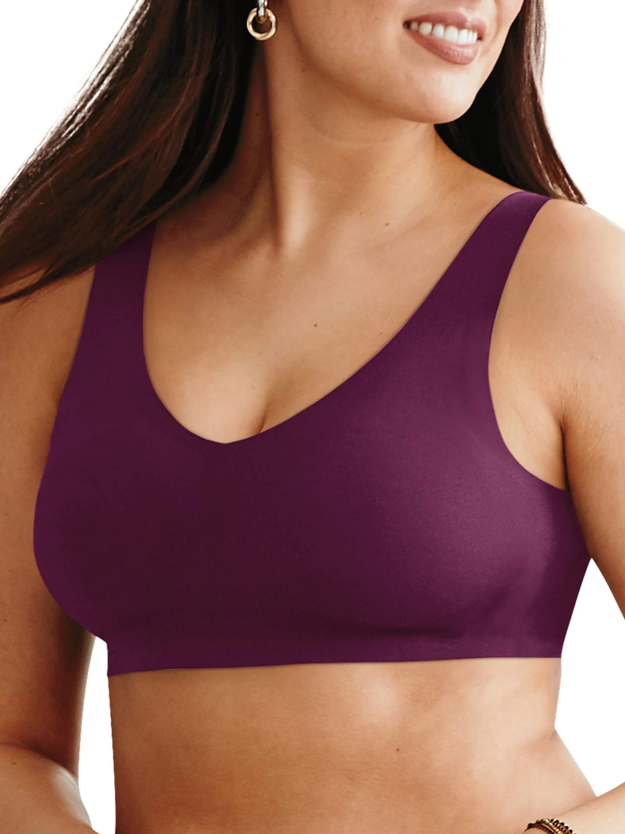Hanes Women's Signature Invisible Embrace Wire-Free Bra W561 | Walmart (US)