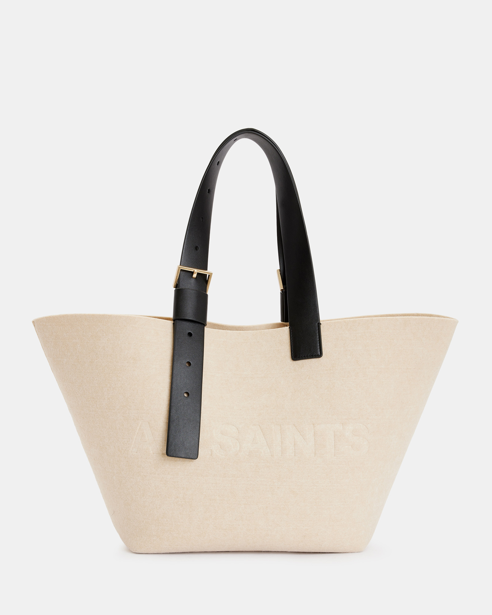 Anik Spacious Felt Logo Tote Bag | AllSaints UK