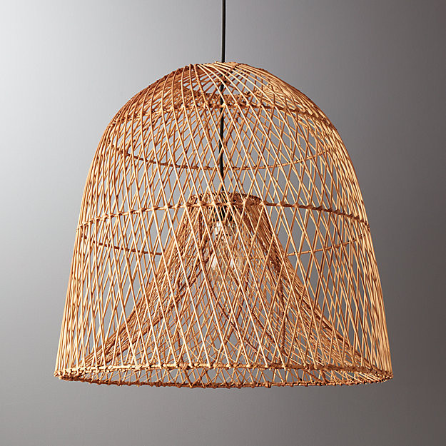 Nassa Basket Pendant Light | CB2