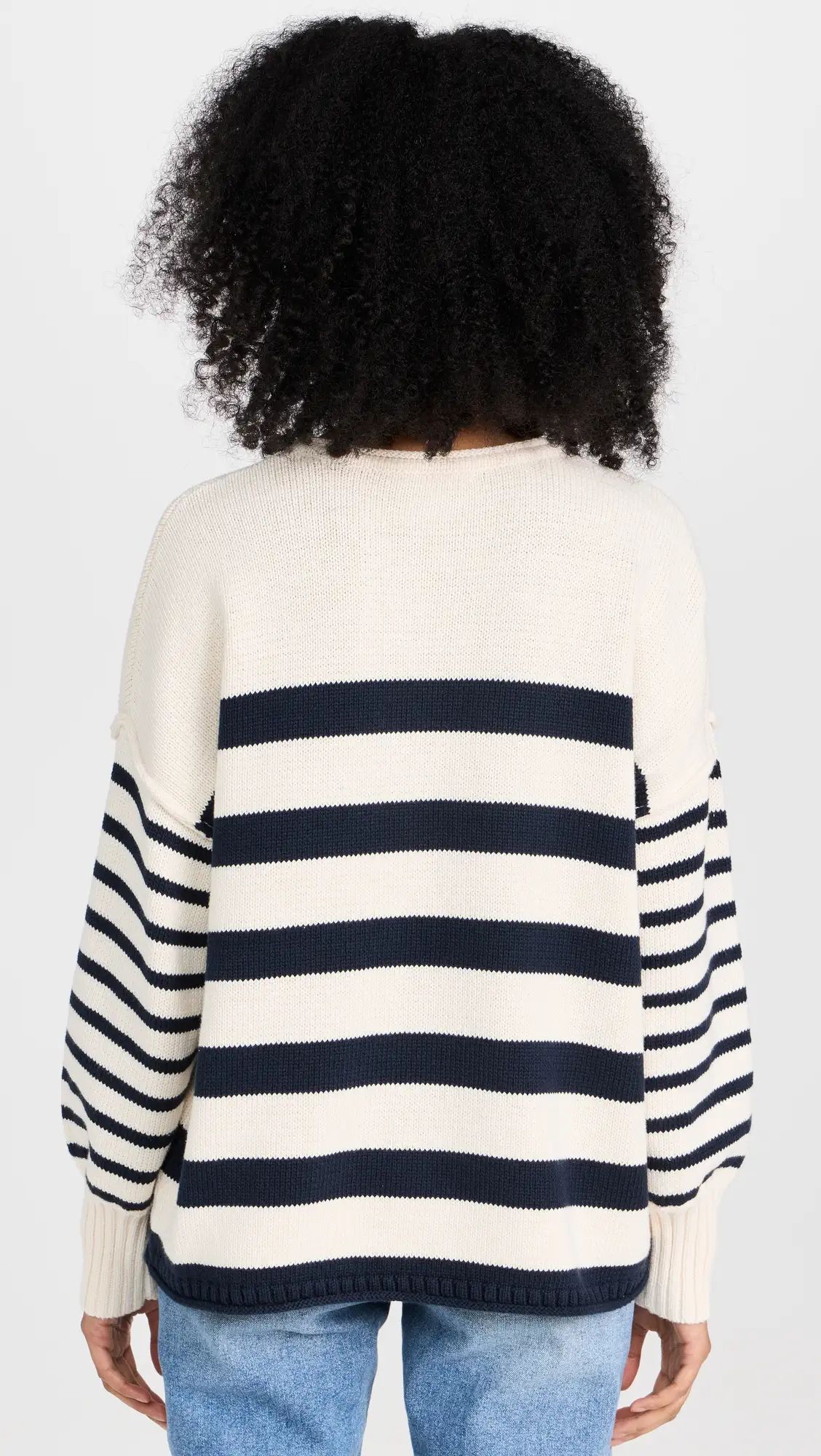 Madewell Conway Pullover Sweater in Mixed Stripe | Shopbop | Shopbop