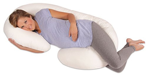 Leachco Snoogle Total Body Pillow, White | Amazon (US)
