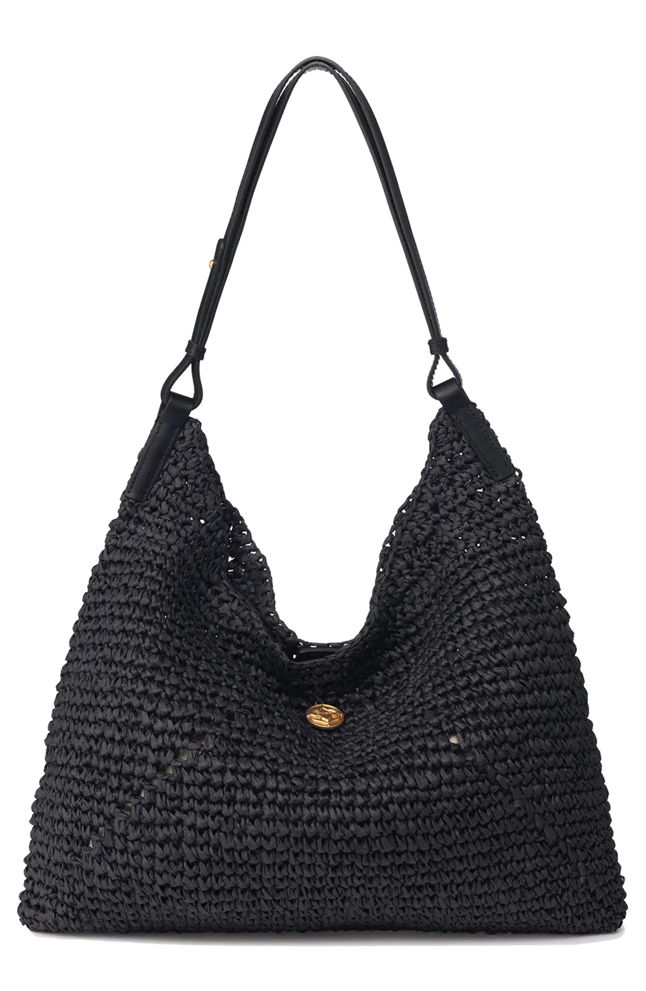 Oryany Raffia Triangle Shoulder Bag (Women) | Nordstrom | Nordstrom