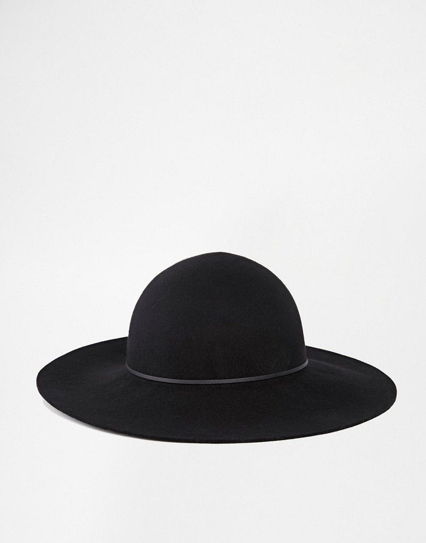 ASOS Skinny Band Felt Floppy Hat | ASOS US