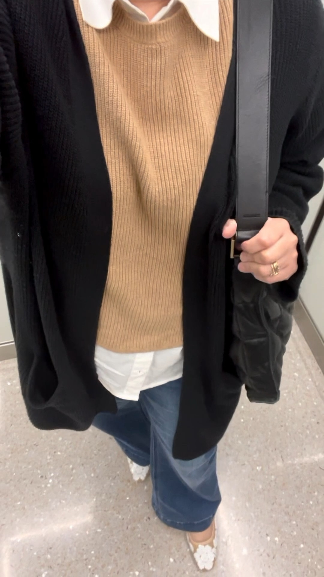 Office OOTD. Brought out my flats from summer and they still work with this outfit!

#LTKootd #LTKWorkwear #LTKMidsize