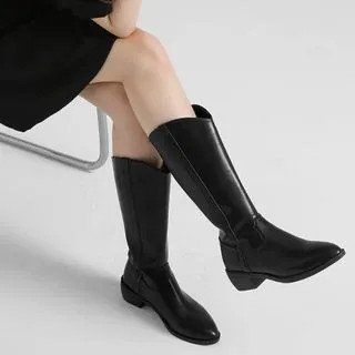 Mid-Calf Cowboy Boots | YesStyle Global