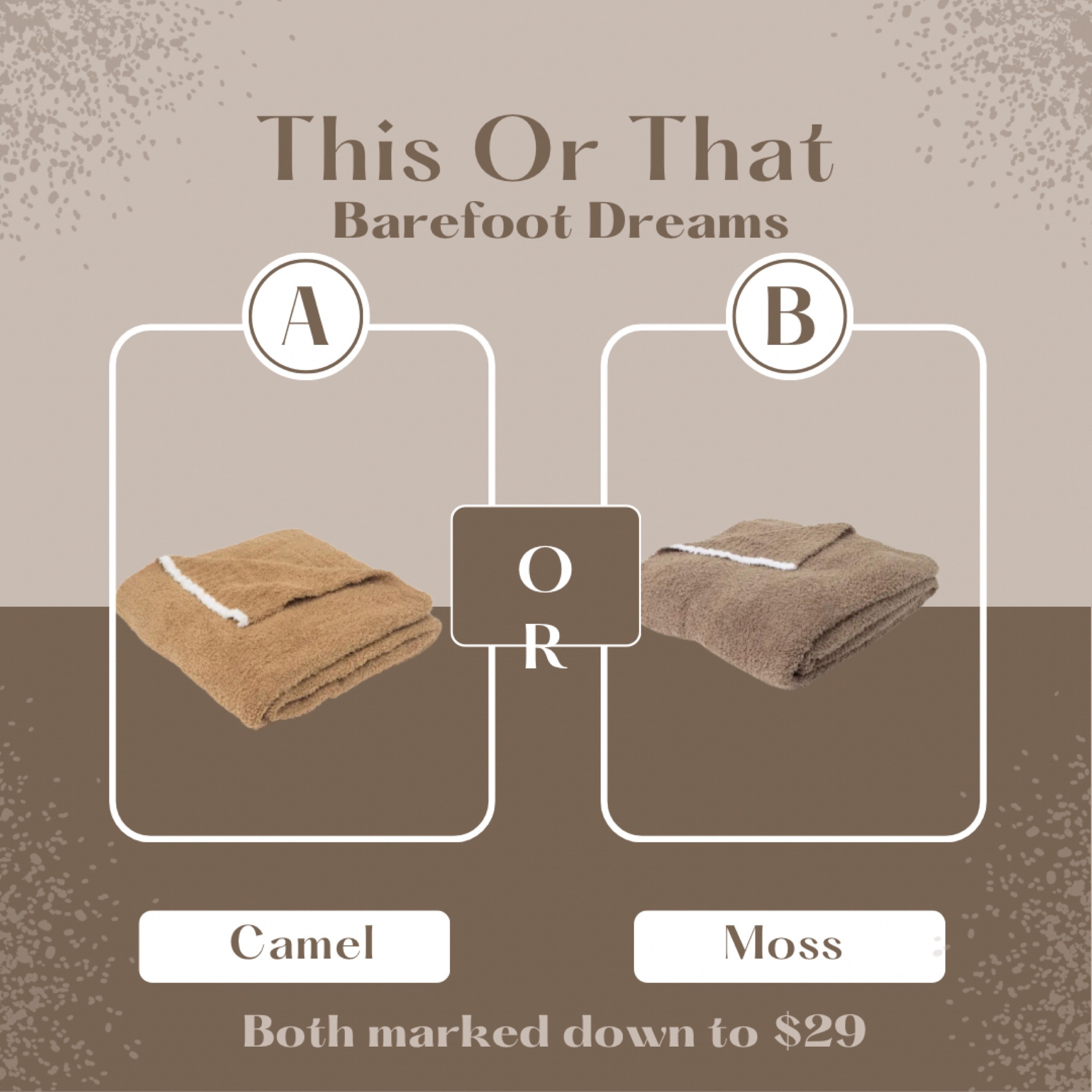 Barefoot dreams on major sale! 75% off. $120 marked down to $29!

Mother’s Day gift, gift guide, barefoot dreams, cozy gift, barefoot dreams blanket, barefoot dreams sale alert

#LTKunder50 #LTKGiftGuide #LTKsalealert