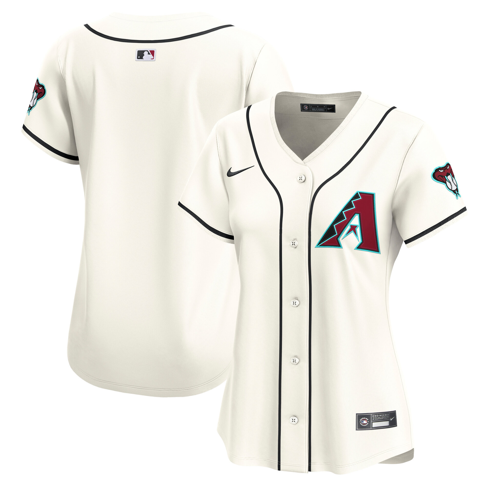 Women's Nike Cream Arizona Diamondbacks Home Limited Jersey | Fanatics