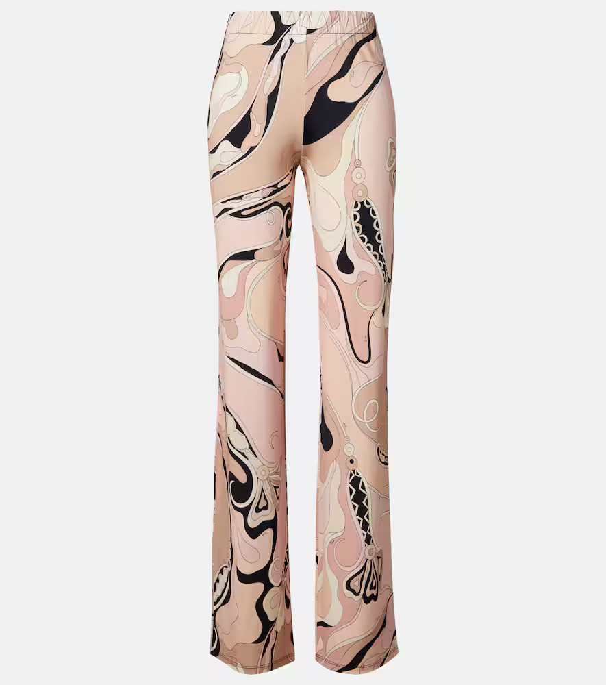 Pucci Orchidee jersey wide-leg pants | Mytheresa (US/CA)