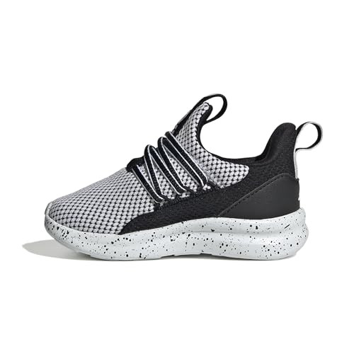 Adidas Unisex-Kids Lite Racer Adapt 7.0, White/Black/Black, 5.5K | Amazon (US)