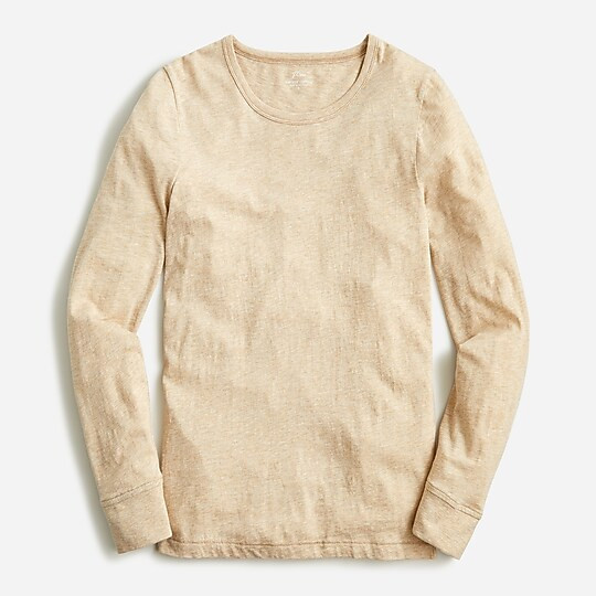 Vintage cotton crewneck long-sleeve T-shirt | J. Crew US