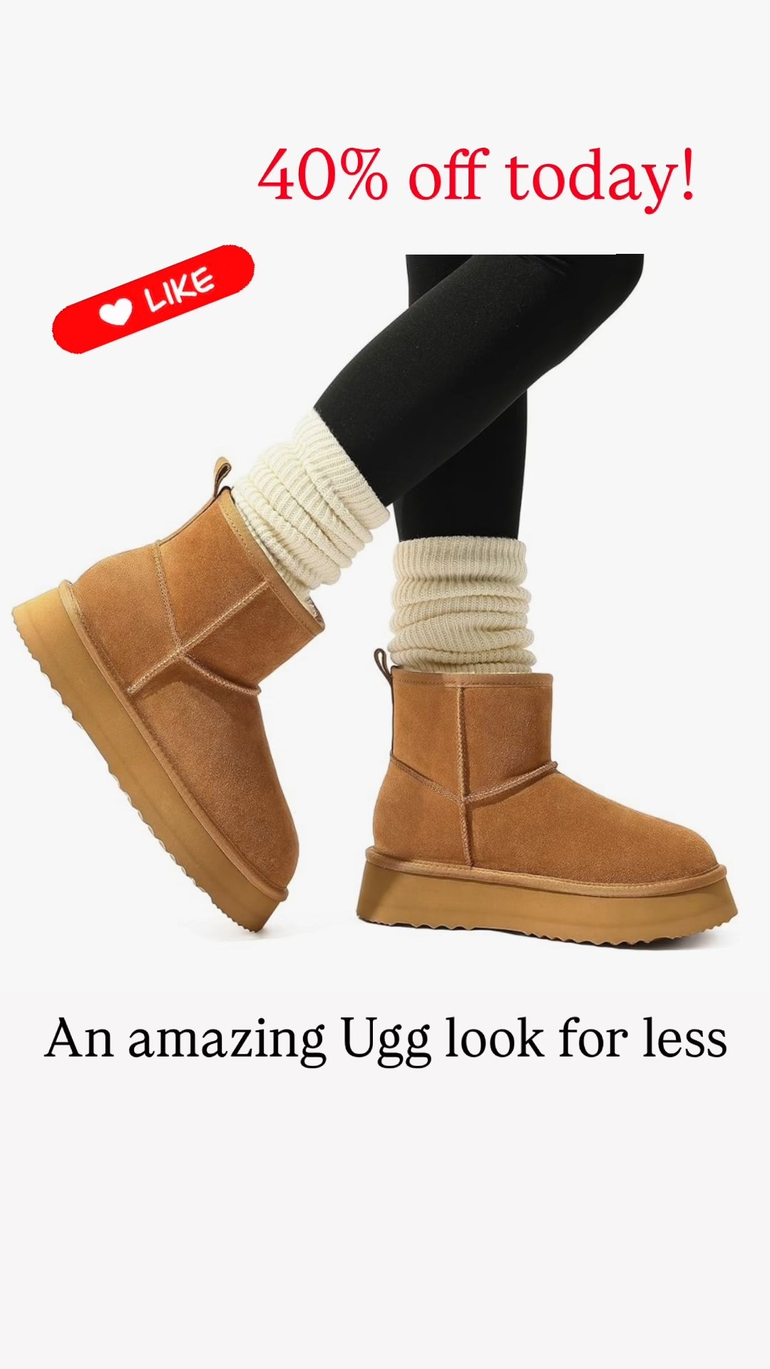 If you’re looking for the Ugg mini boot but don’t want to spend the $$$ these are such an amazing option! The best look for less I’ve found!

Mini boot, suede, platform boot, amazon, gifts for her, gifts for teen girl, under $50, cyber monday, sale, holiday, christmas, winter



#LTKSaleAlert #LTKootd #LTKCyberWeek
