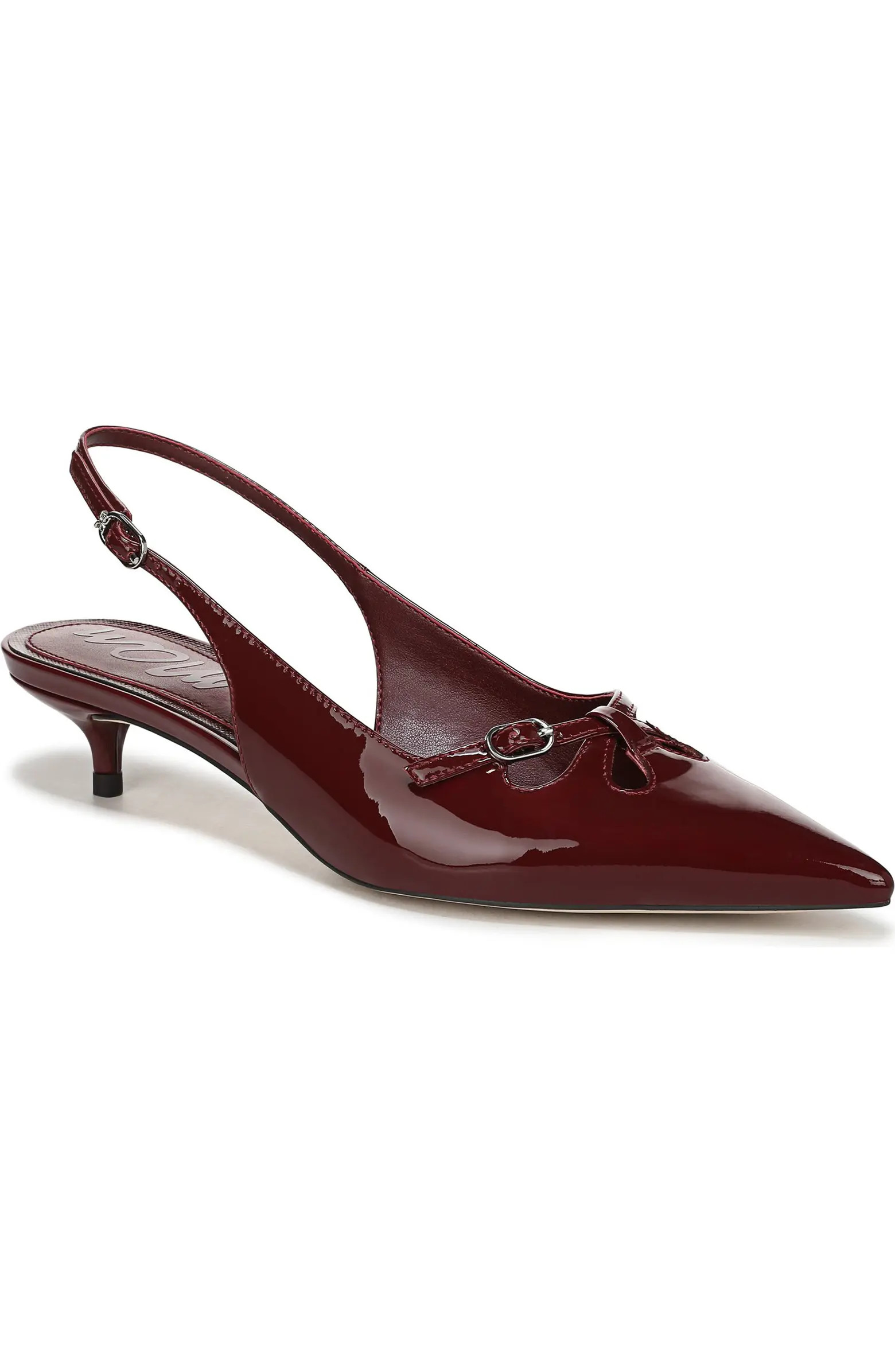 Fauna Kitten Heel Slingback Pump (Women) | Nordstrom