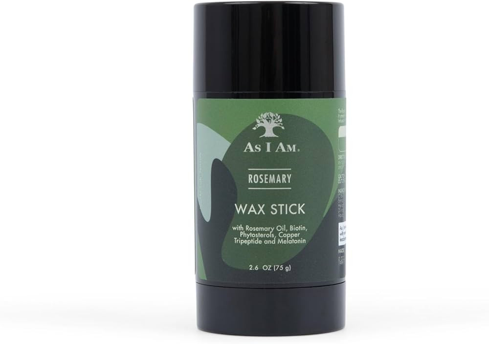 As I Am Rosemary Hair Wax Stick - 2.6 Oz - with Melatonin, Biotin & Ceramide | Amazon (US)
