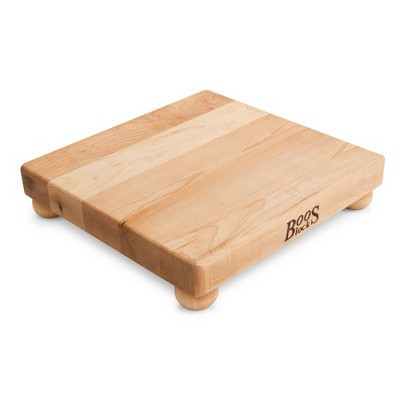 John Boos Small Maple Wood Edge Grain Cutting Board for Kitchen,12" x 12" x 1.5" | Target