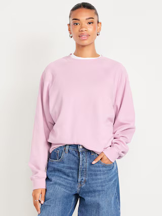 SoComfy Oversized Raglan Sweatshirt | Old Navy (US)