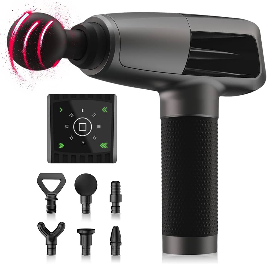 2022 New Massage Gun,Deep Tissue Massager for Athletes,Portable Muscle Massage Gun for Back/Neck/... | Amazon (US)