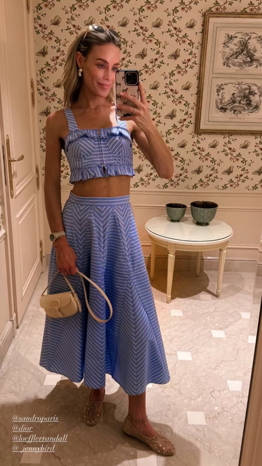 Ready for another day in the city of love🩵 

 #LTKStyleTip #LTKShoeCrush #LTKItBag