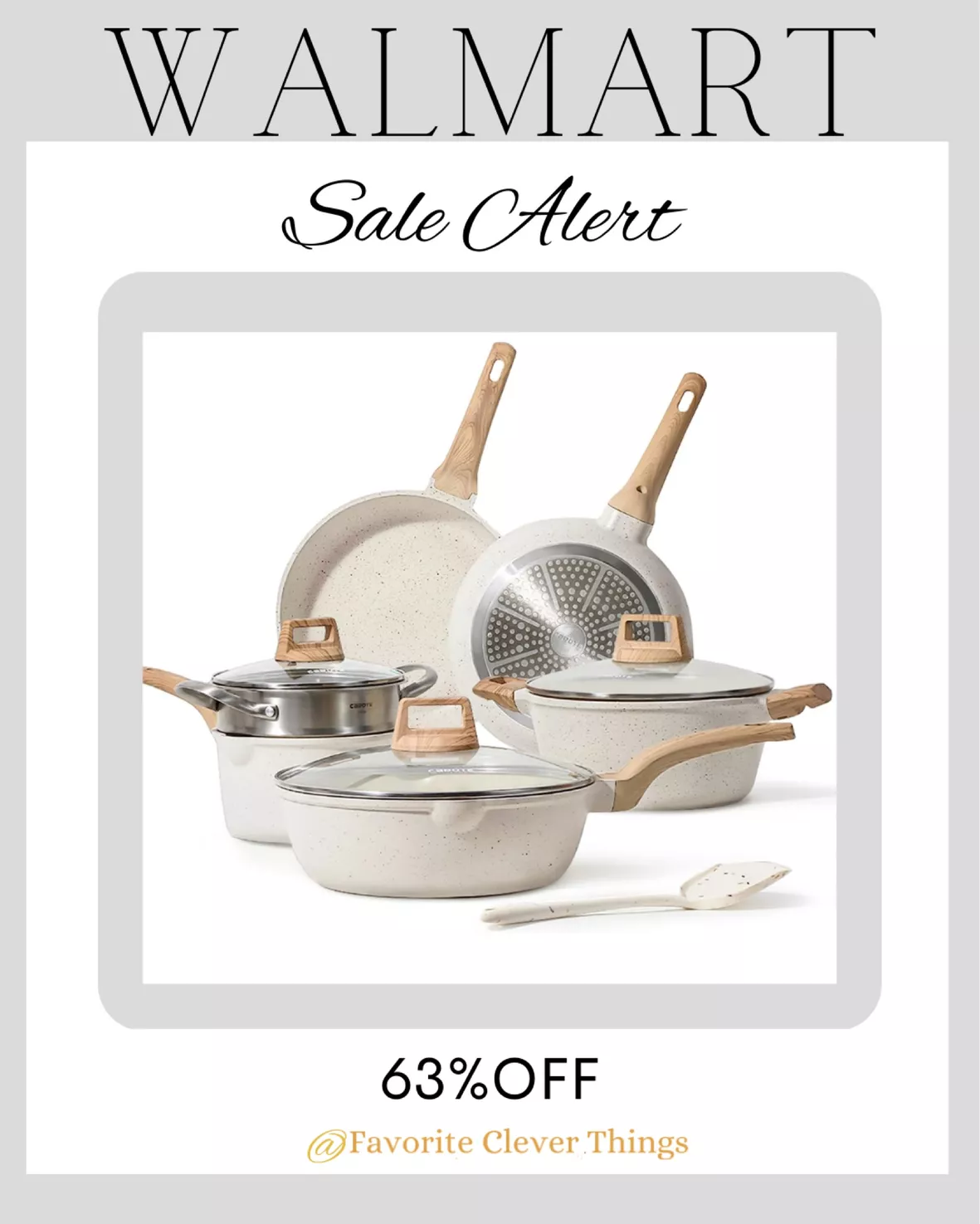 CAROTE 11pcs Pots and Pans Set, … curated on LTK