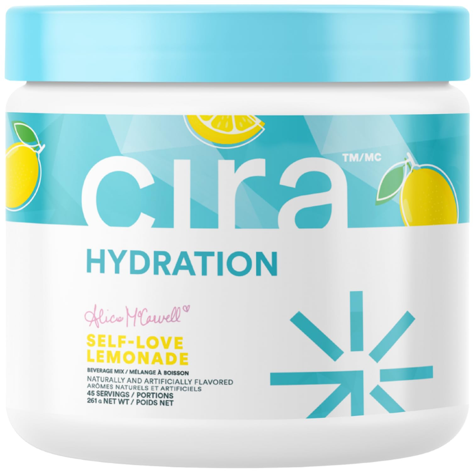 Hydration Powder - Cira x Alicia McCarvell's Electrolyte Drink Mix with Himalayan Salt for Dehydr... | Amazon (CA)