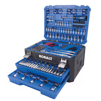 Kobalt 302 -Piece Metric and standard (SAE) Mechanics Tool Set with Hard Case | Lowe's