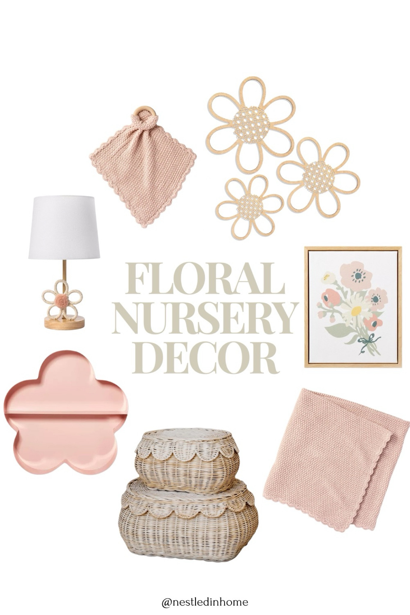 Floral Nursery Decor 🌼

#LTKHome #LTKBaby