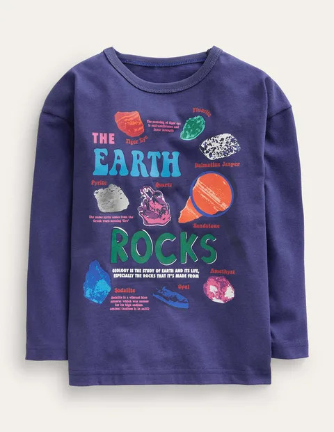 Printed Rock T-shirt | Boden (US)