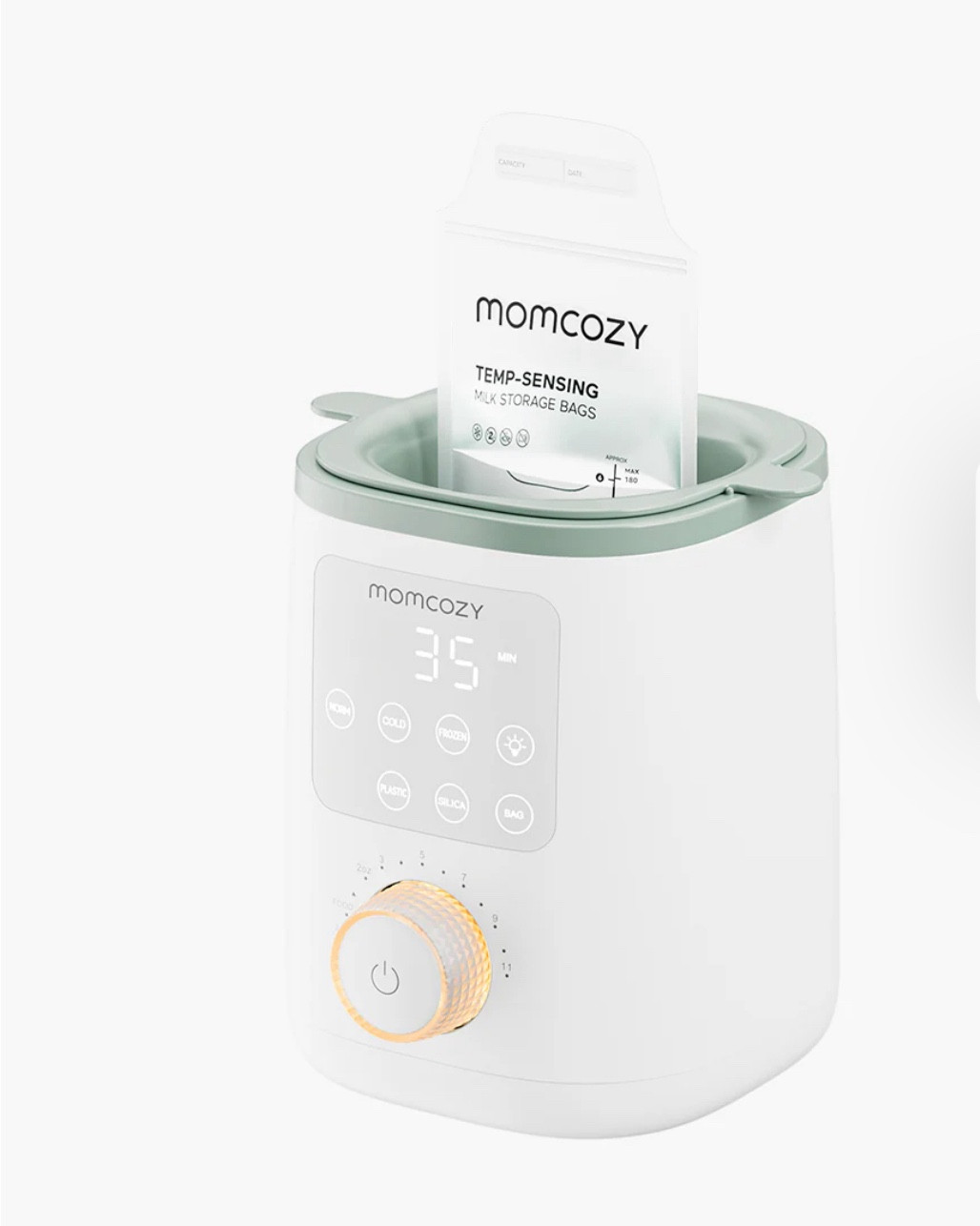 Momcozy bottle/ breast milk bag warmer 