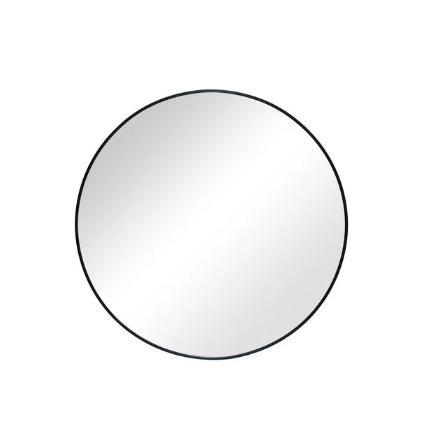 Better Homes & Gardens Wall Mirror Round, 28IN Diameter, Black Finish - Walmart.com | Walmart (US)