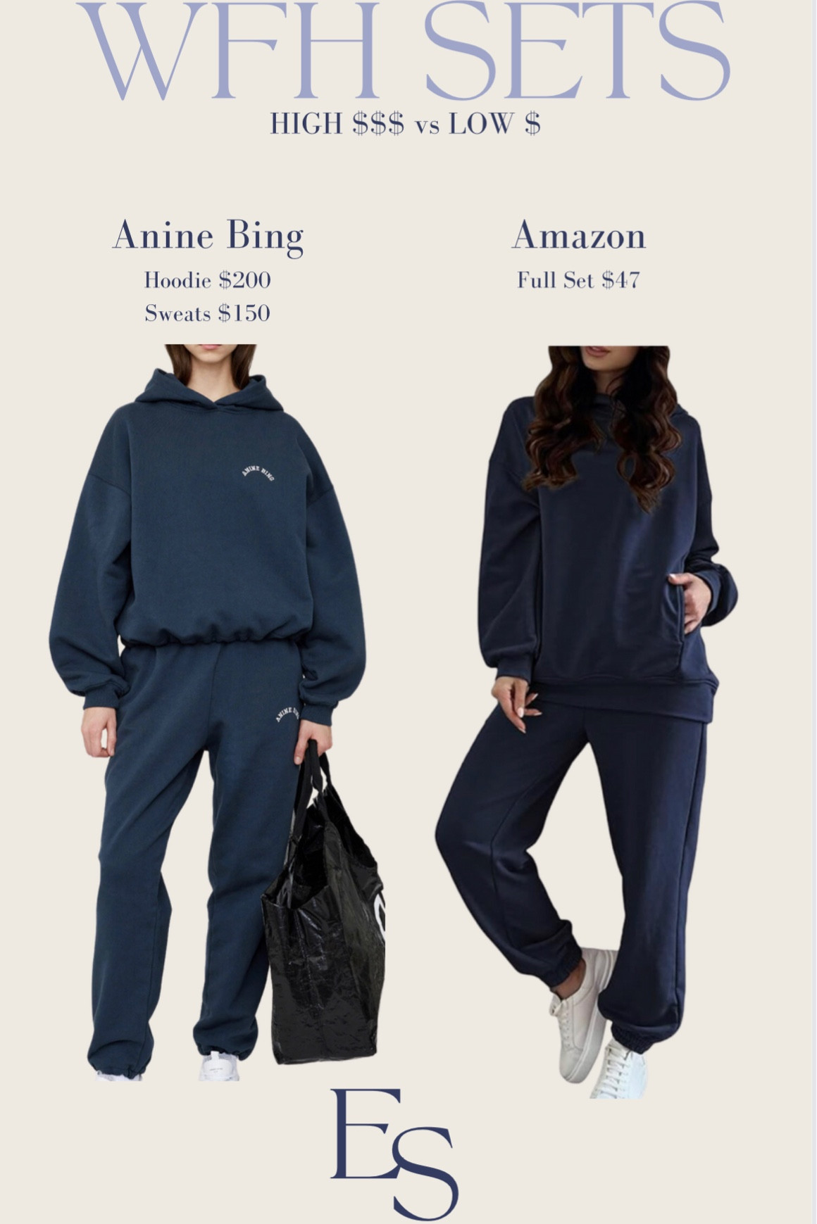 Navy sweat sets for this fall 

#LTKstyletip #LTKfindsunder50 #LTKSeasonal