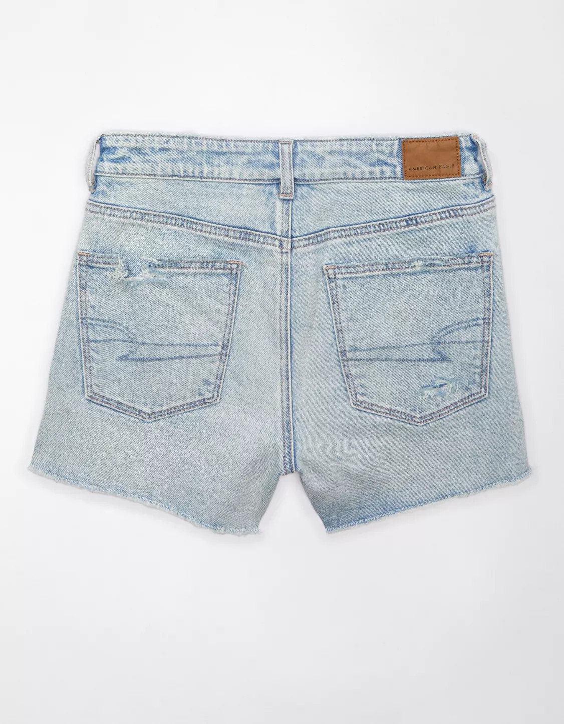 AE Strigid Denim Mom Short | American Eagle Outfitters (US & CA)