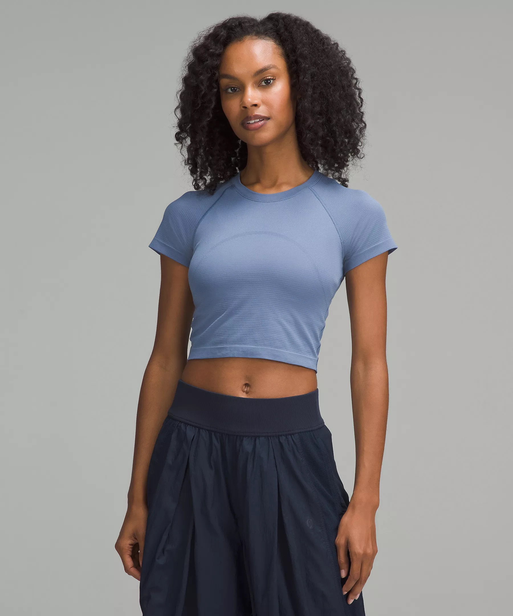 Swiftly Tech Cropped Short-Sleeve Shirt 2.0 | Lululemon (US)