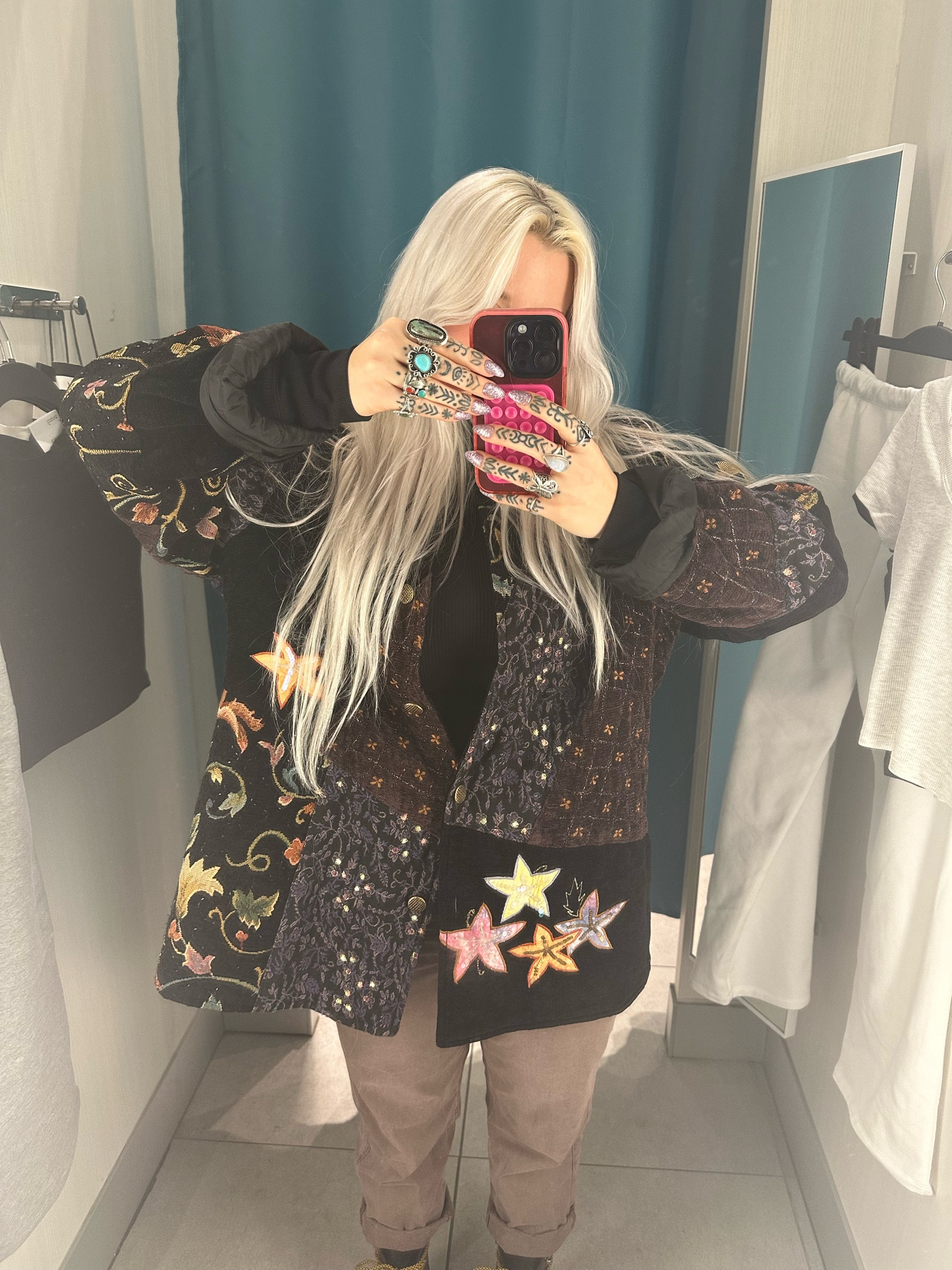 Vintage embroidered jackett