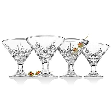 Godinger Martini Glasses, Cocktail Glass - Dublin Collection, Set of 4 | Amazon (US)