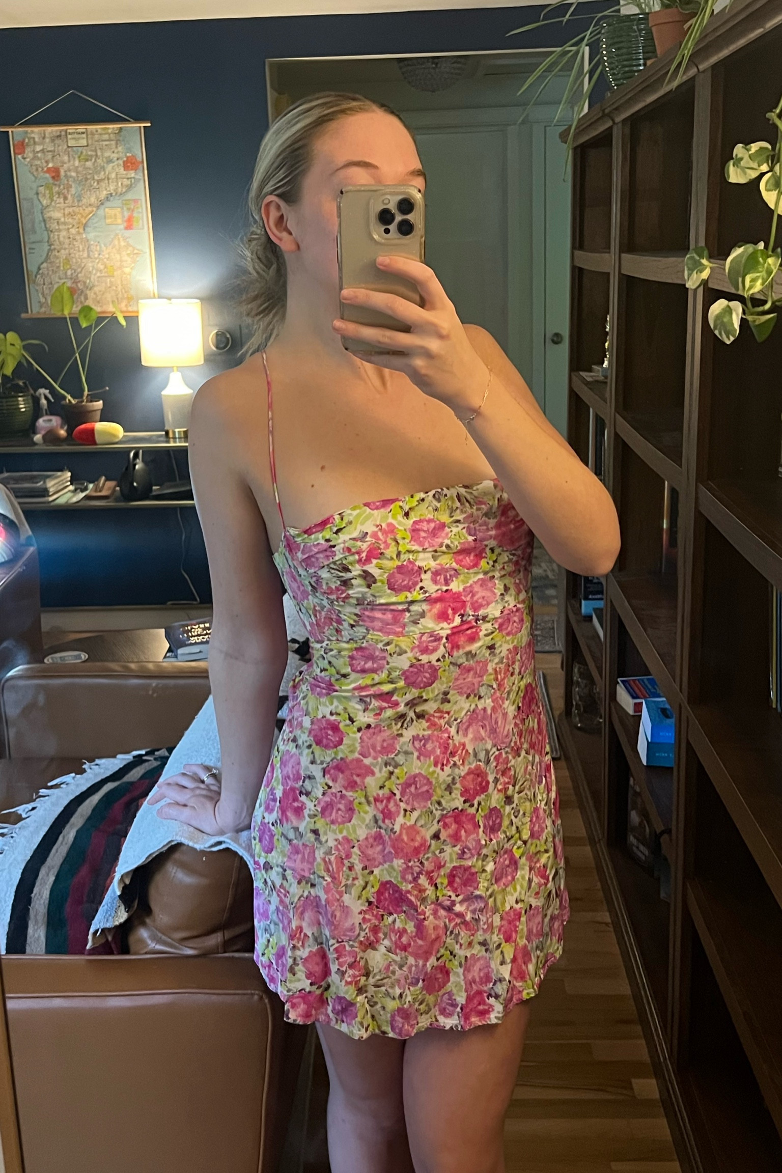 The perfect summer garden party dress! Unfortunately the chest area was a little large on me so I ended up not wearing, but this would be SO pretty with tan or white accessories! 

#LTKParties #LTKStyleTip #LTKSeasonal