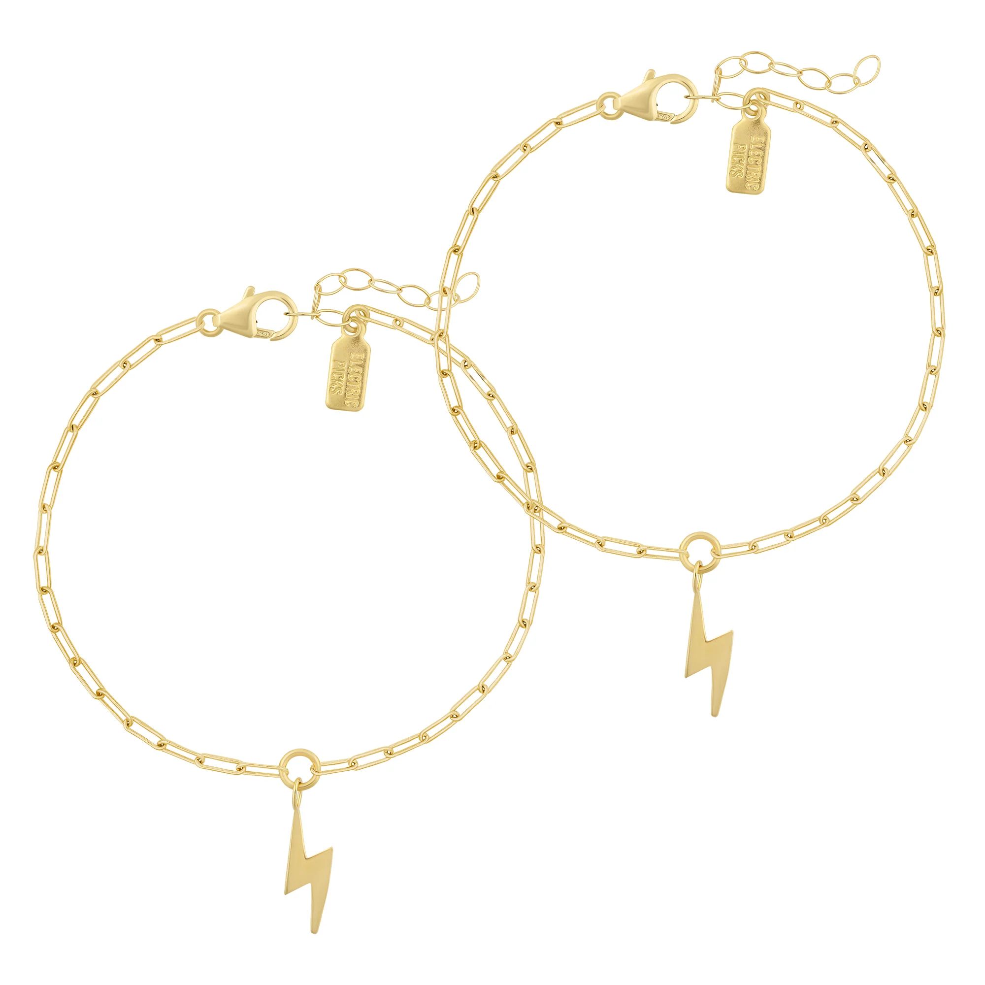 BFF Bolt Bracelet Set | Electric Picks Jewelry