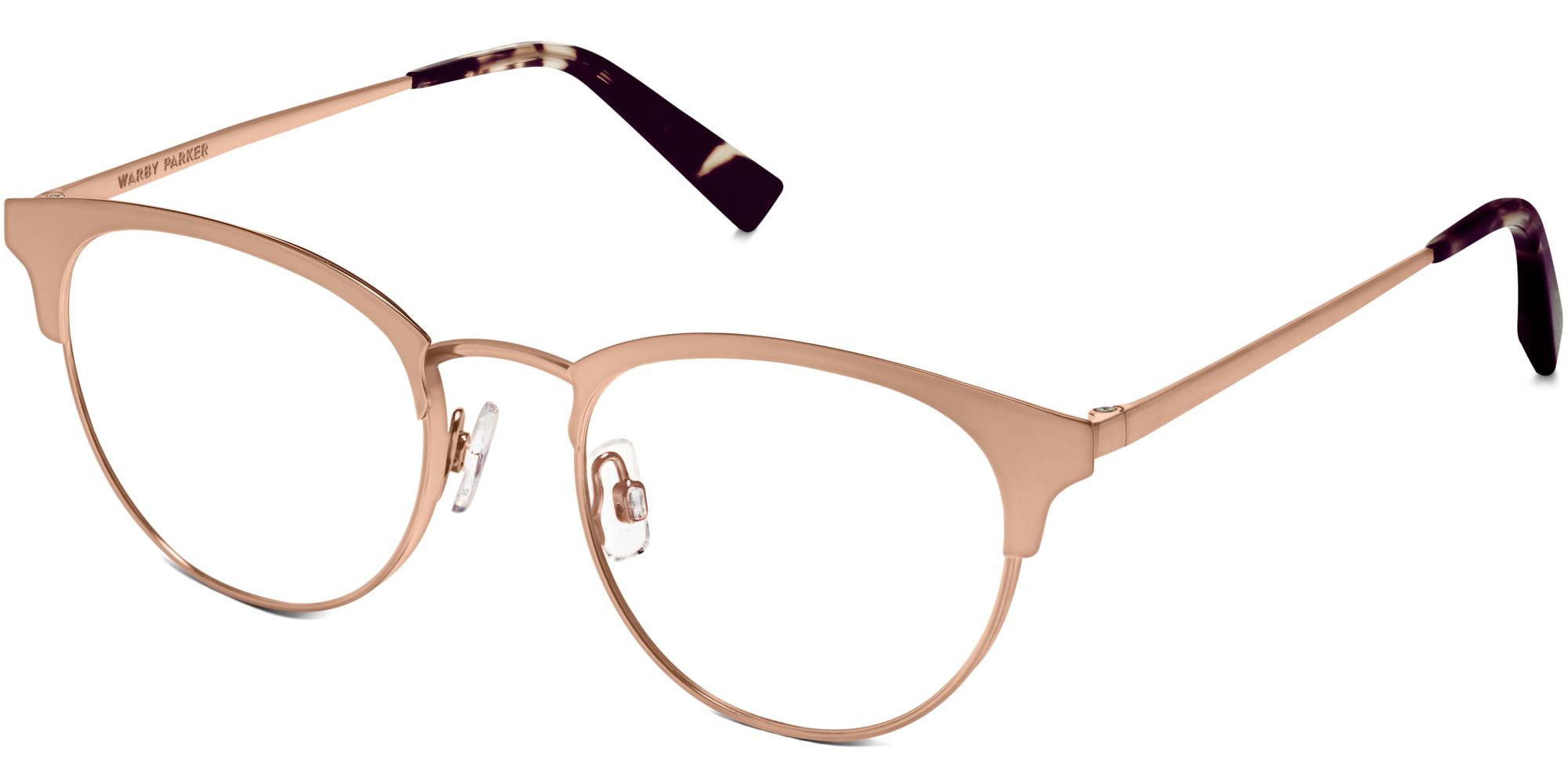 Blair Eyeglasses in Rose Gold for Women | Warby Parker