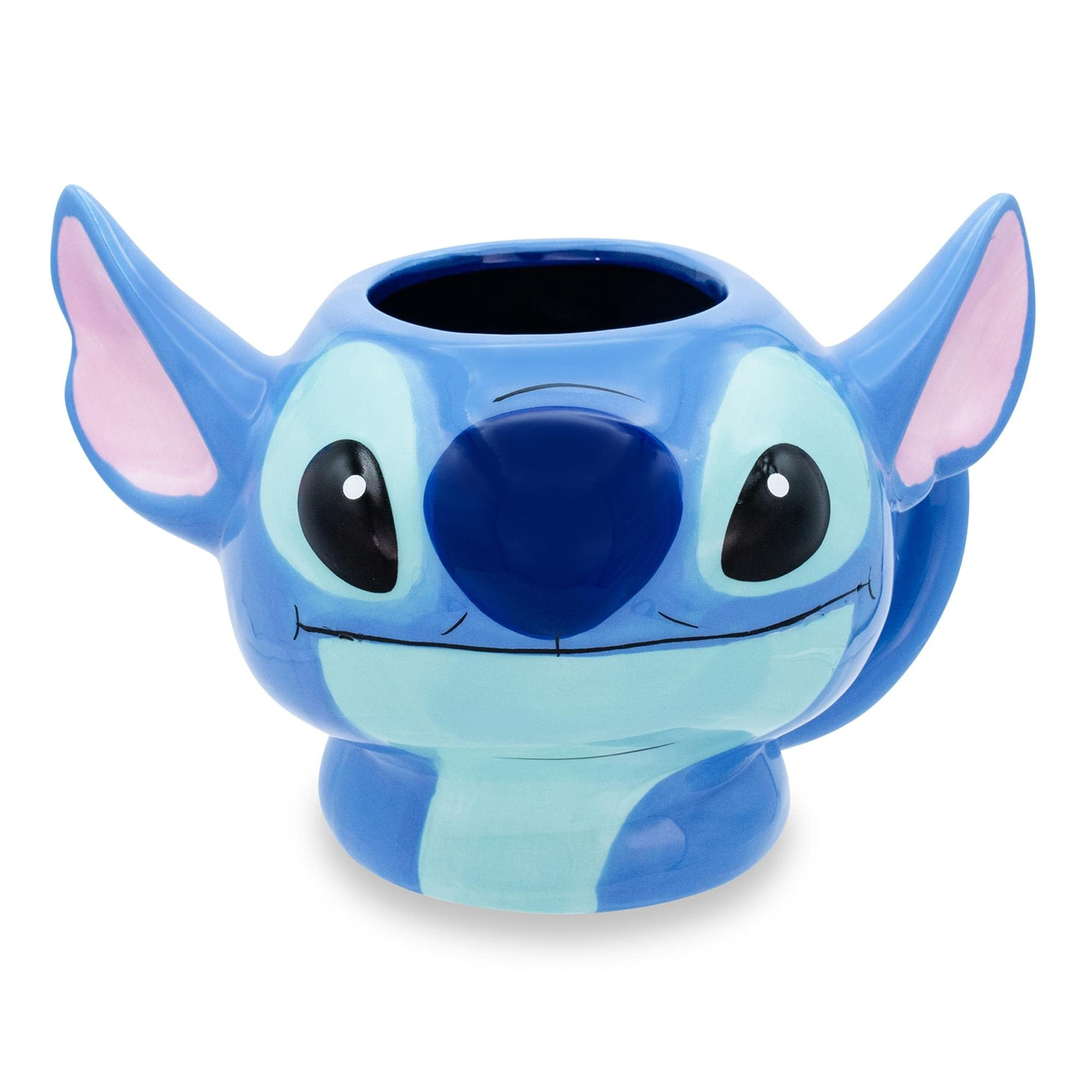 Disney Lilo & Stitch 3D Sculpted Ceramic Mug | Large 20-Ounce Coffee Cup For Espresso, Tea | Amazon (US)
