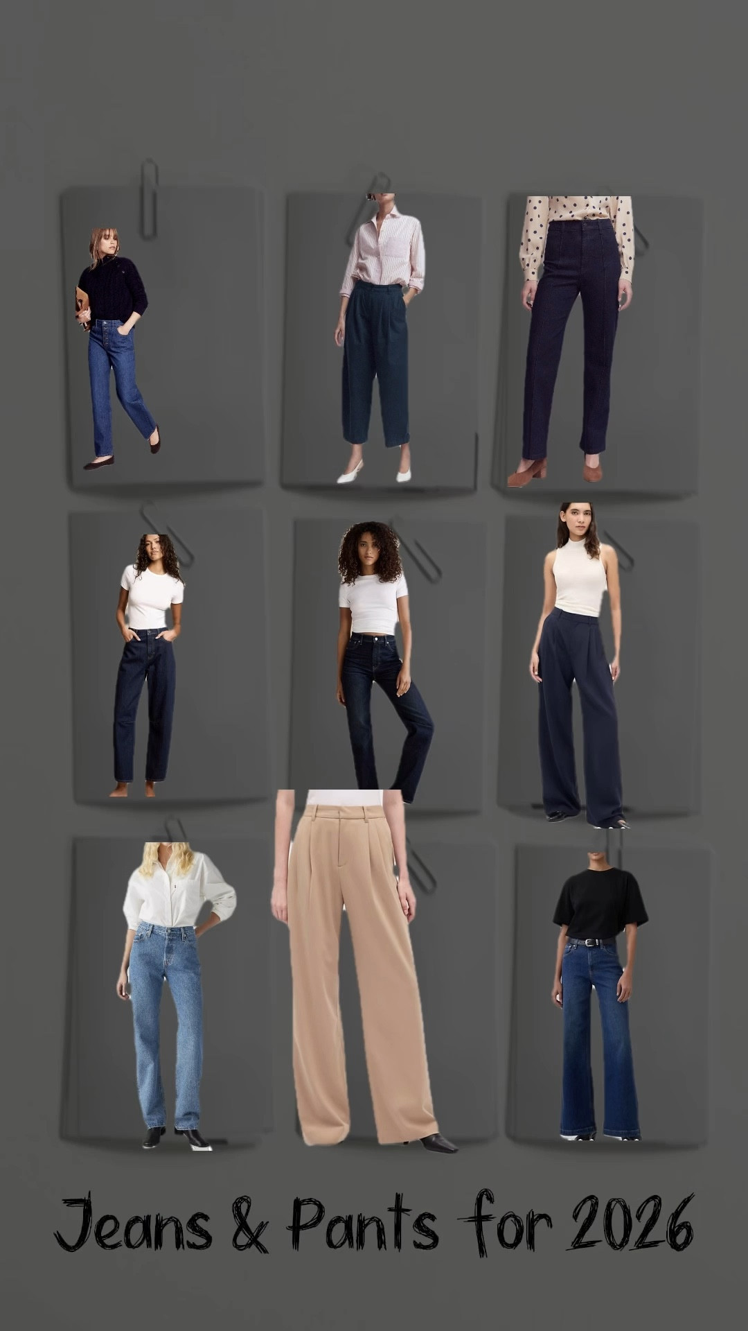 Skinny, hip huggers, wide legged….what type of jeans and pants will be on trend in 2026? These finds are comfortable and stylish! 

#LTKOver40 #LTKTravel