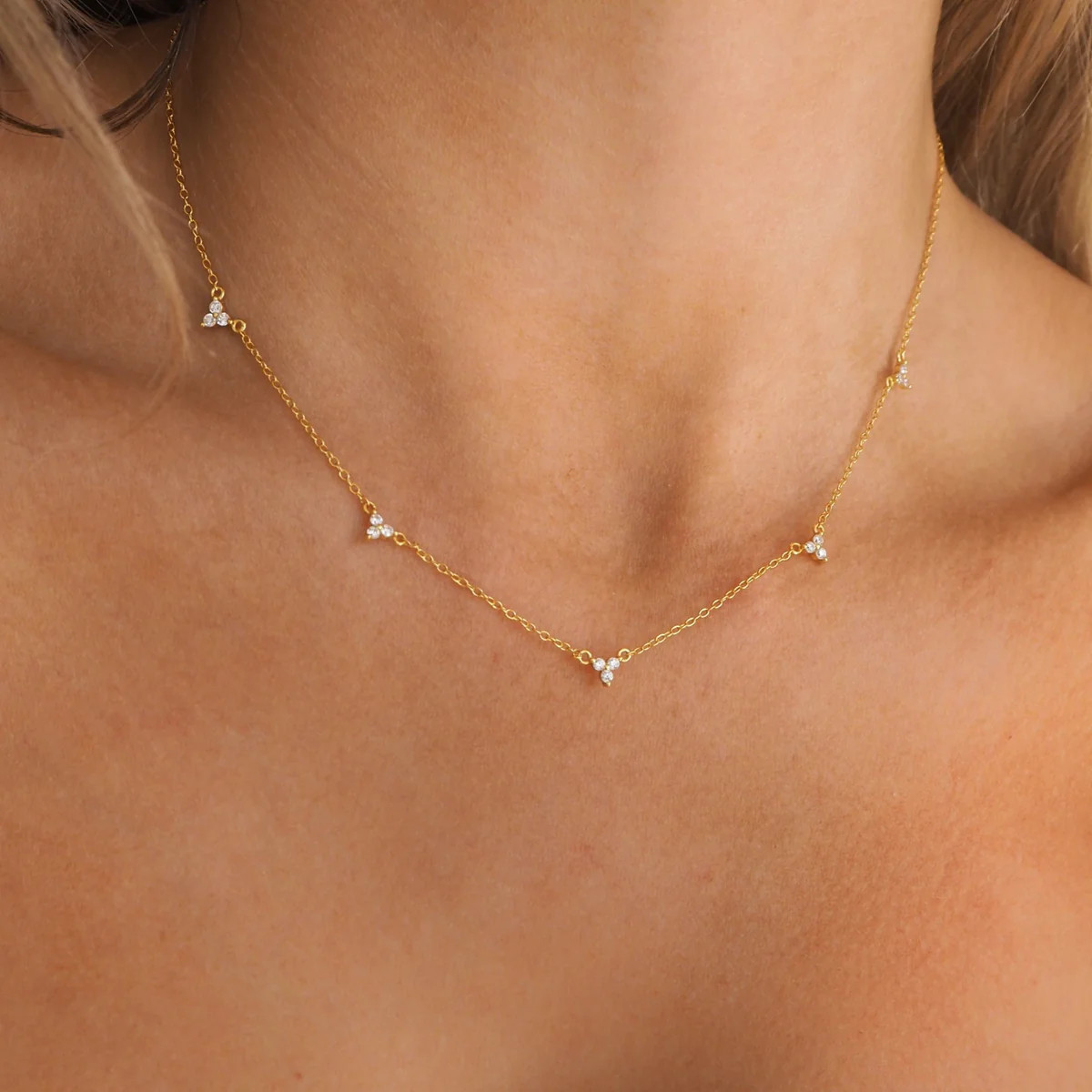 Amelia Choker | Gold | JacqMaria Jewelry