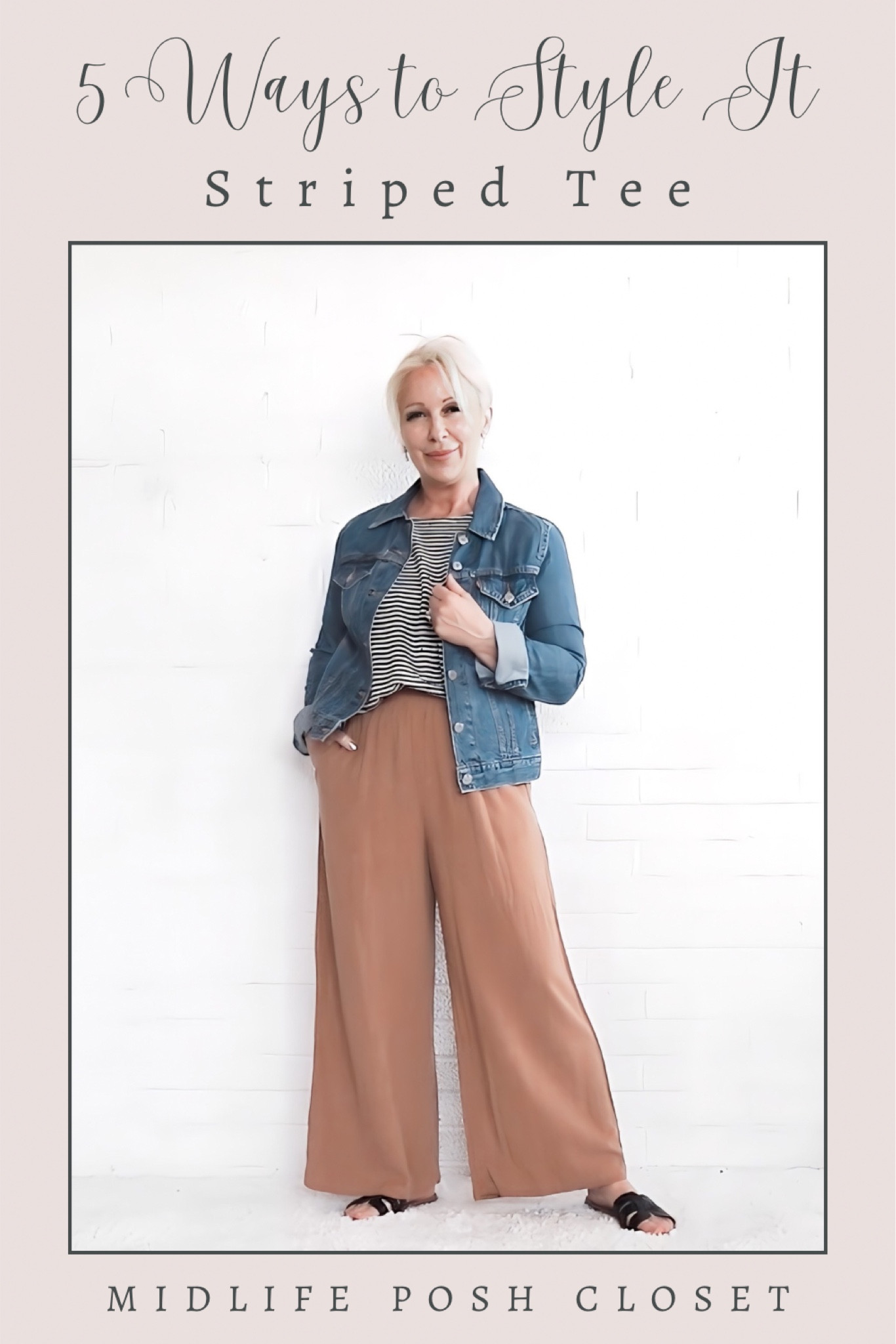 5 Ways to Style It: Striped Tee Over 50 / Over 60 / Over 40 / Classic Style / Minimalist / Neutral / European Style  

#LTKSeasonal #LTKstyletip #LTKover40