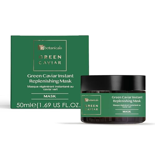 Dr Botanicals Green Caviar Instant Replenishing Mask 50ml - Emerald Radiance: Reveal Timeless Beauty - Luxurious Anti-Aging Treatment | Amazon (US)