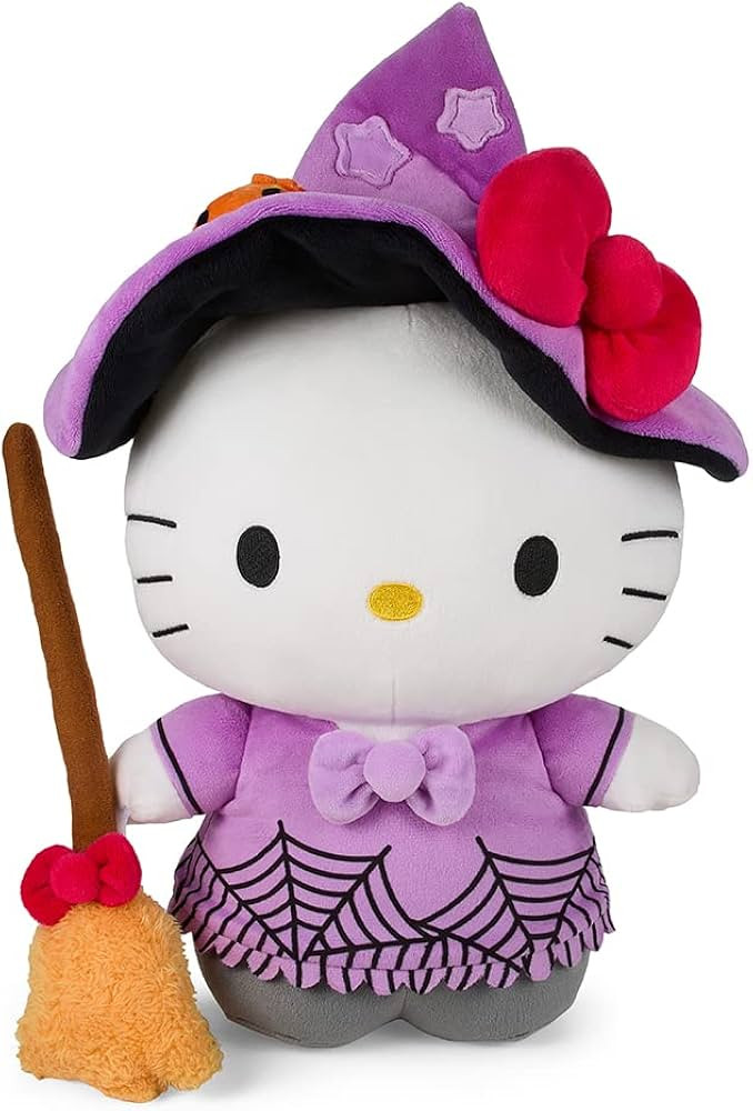Hello Kitty® and Friends Hello Kitty Witch 13" Plush by Kidrobot | Amazon (US)