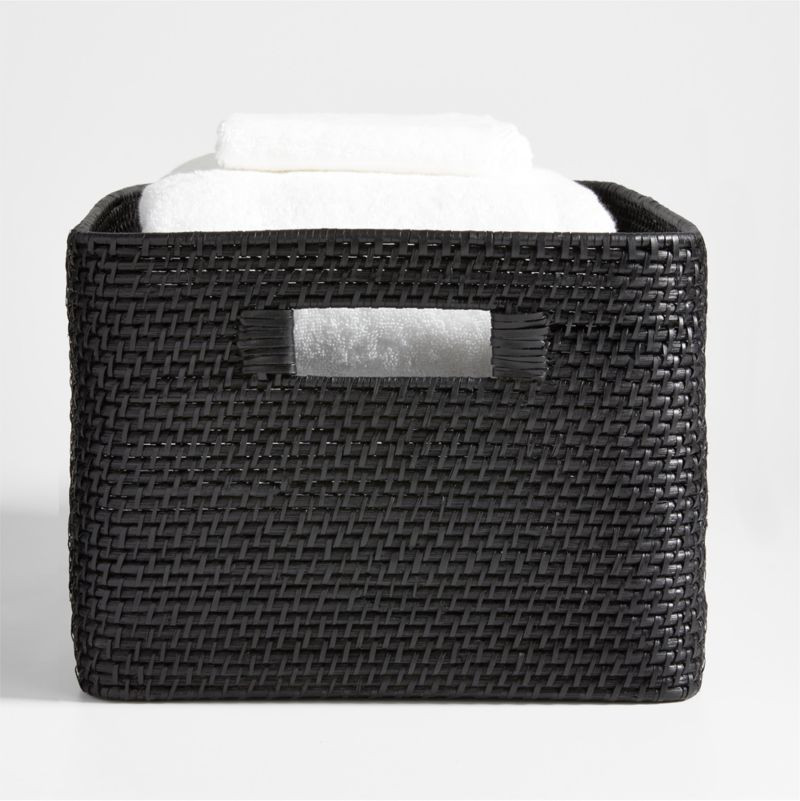 Sedona Large Black Tote + Reviews | Crate & Barrel | Crate & Barrel