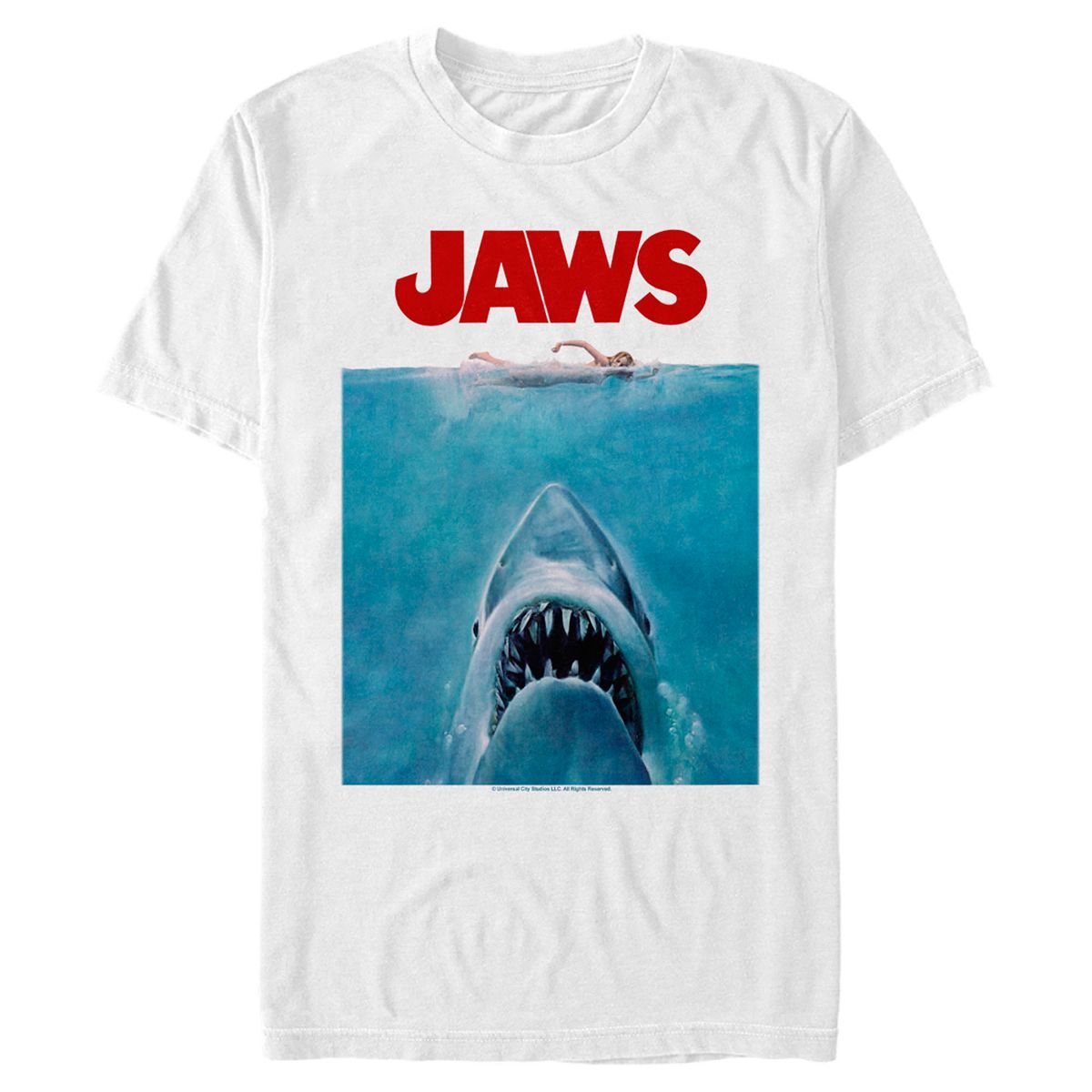 Men's Jaws Oversized Movie Poster T-Shirt | Target