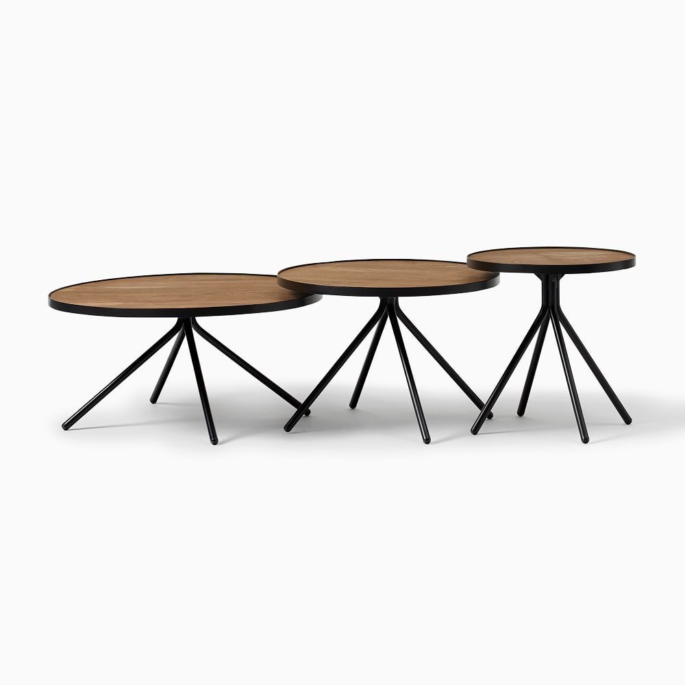 Milan Side Tables (Set of 3) | West Elm (US)