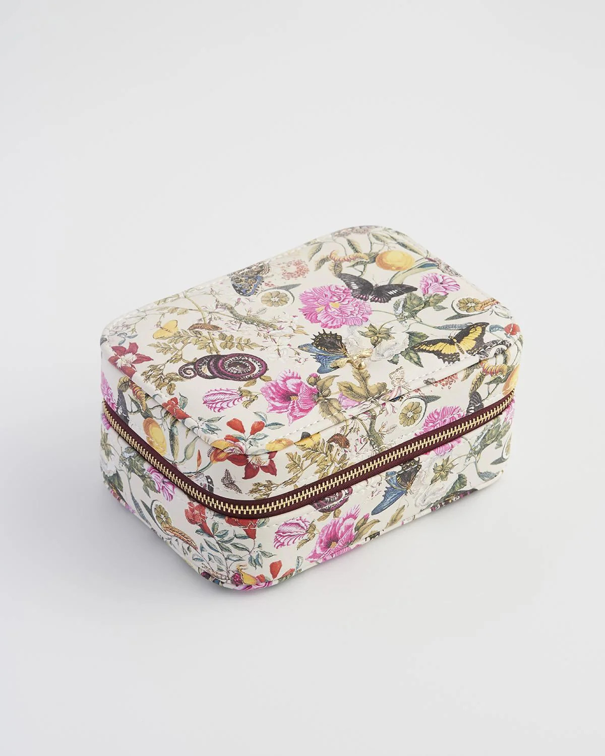 Floral Engravings Large Printed Jewellery Box | Fable England