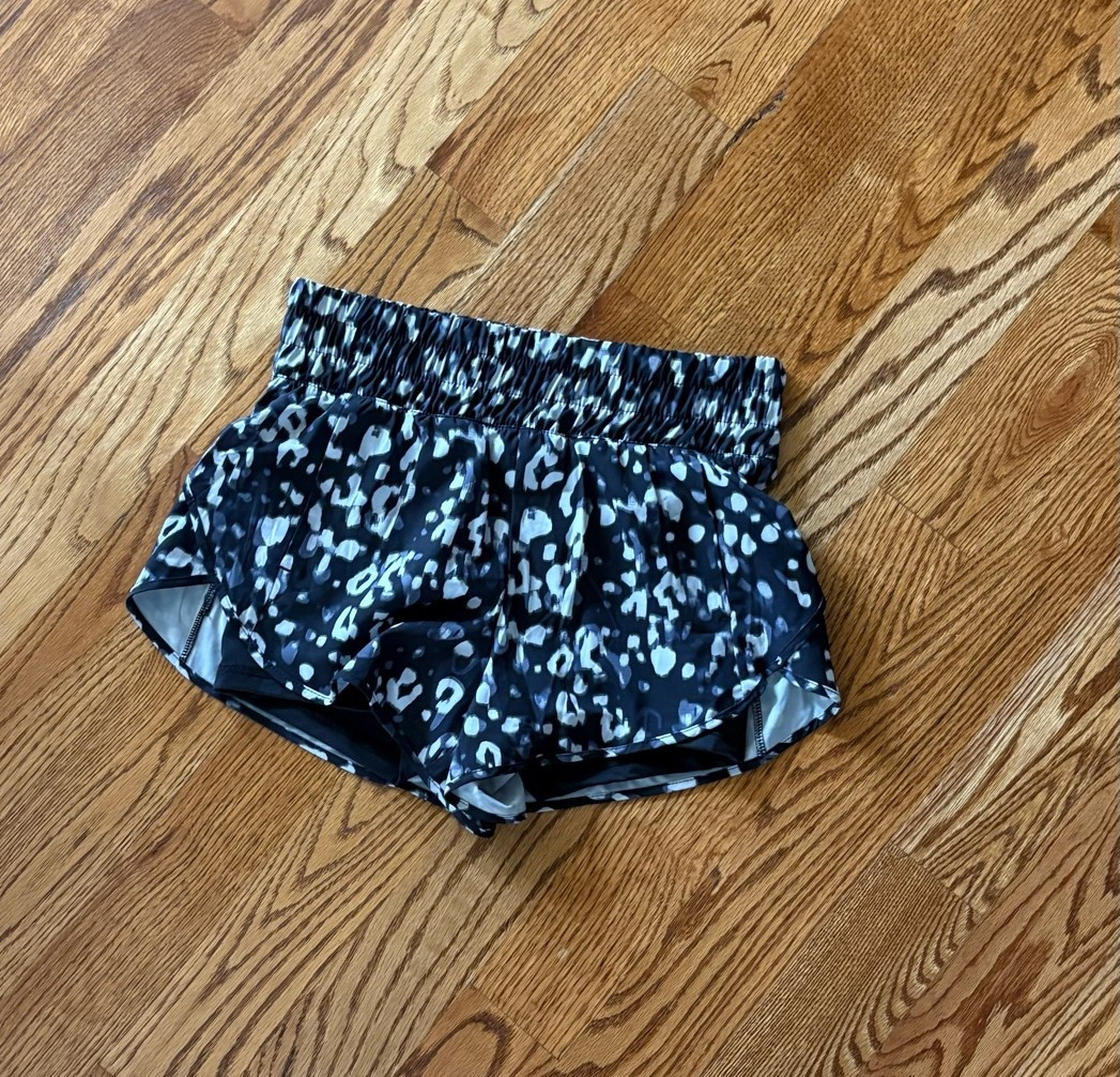 Shorts lined with biker short now on sale