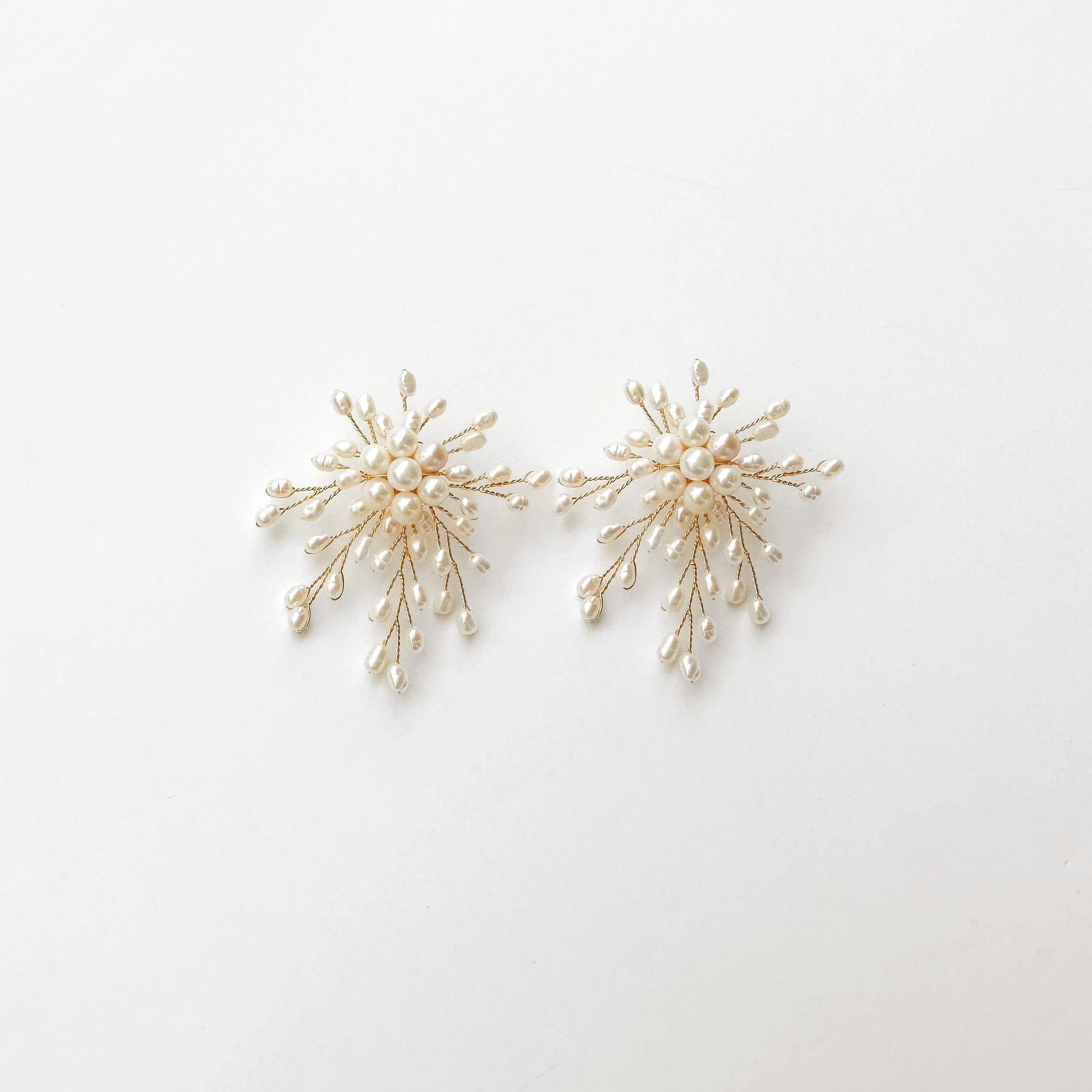 Falling Pearl Studs | Vivian Drew