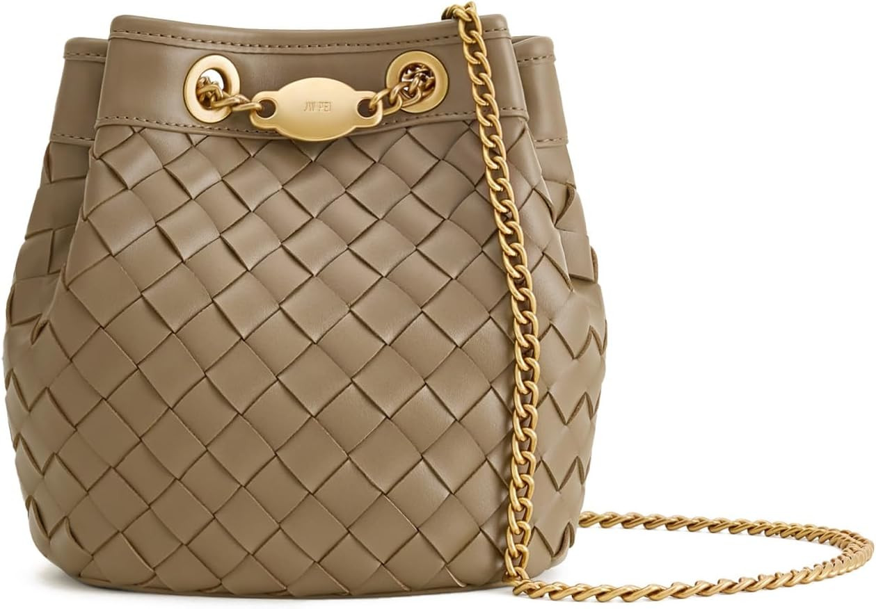 JW PEI Women's Yara Hand-Woven Bucket Bag | Amazon (US)